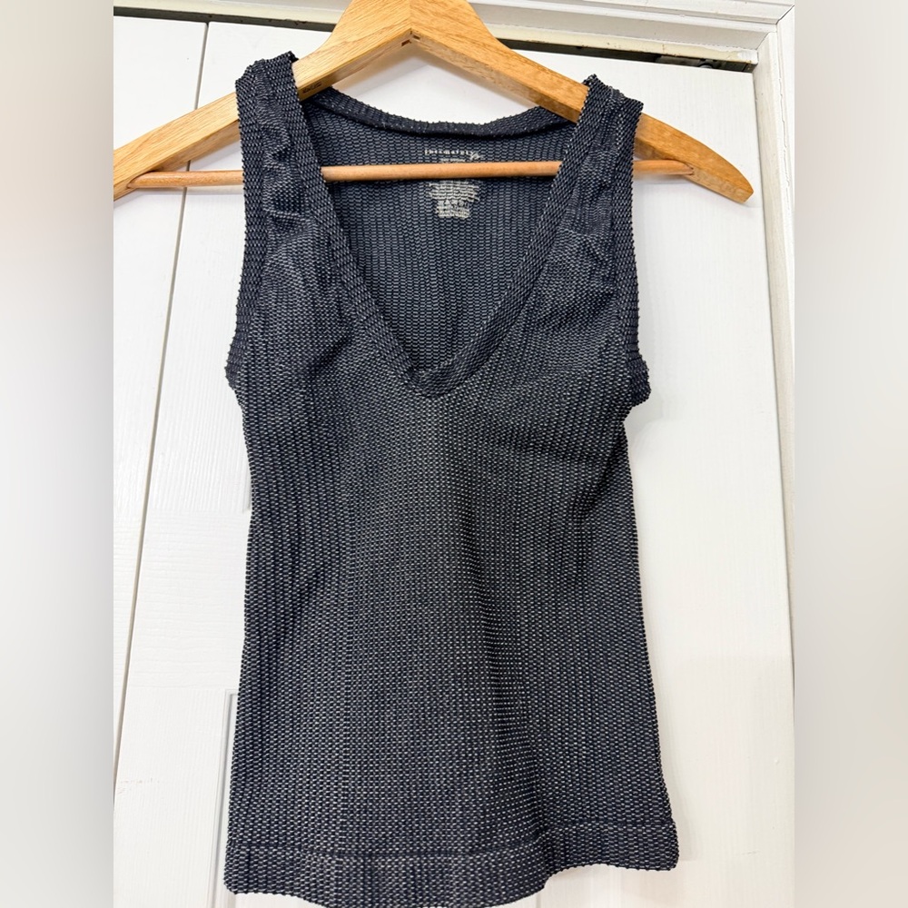 Free People | intimately Black Textured Tank Top